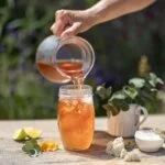 LEROS Urteblanding Eukalyptus Cold Brew - teposer (20 x 1,8 g) - til tilberedning af iste