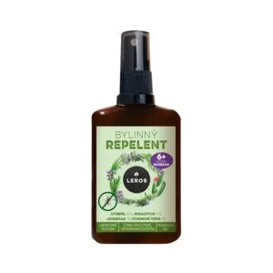 LEROS Urtebaseret myggemiddel (100 ml) - mod myg og flåter