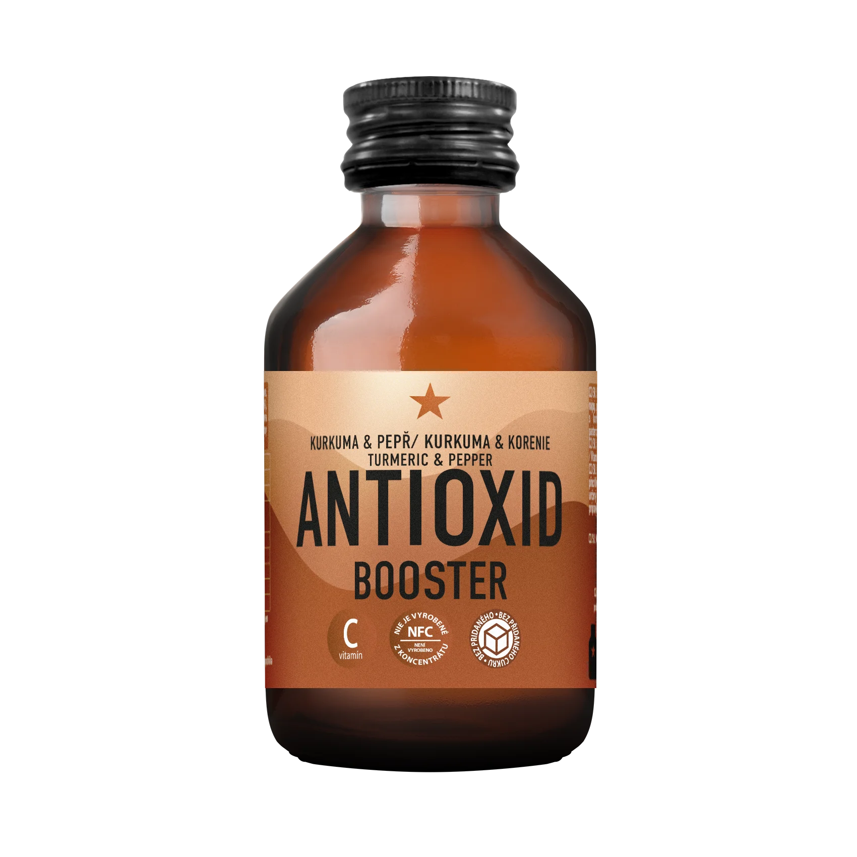 LEROS Healthy booster Gurkemeje & Peber Antioxid shot (100 ml) - til udrensning af kroppen