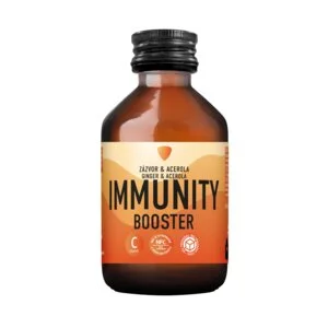 LEROS Healthy booster Ingefær & Acerola Immunity shot (100 ml) - til styrkelse af immunforsvaret