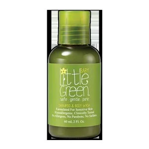 Little Green BABY Shampoo & Body Wash shampoo og brusegel i én til børn 0-3 år