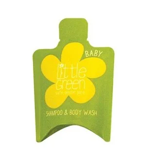 Little Green BABY Shampoo & Body Wash shampoo og brusegel i én til børn 0-3 år