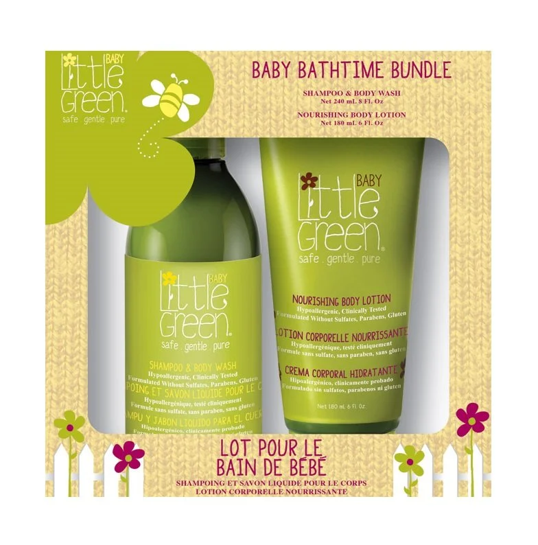 BABY Bathtime Bundle Box gavesæt til børn +180 ml