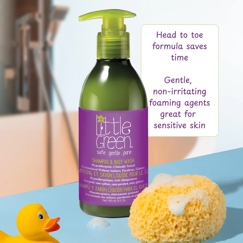KIDS shampoo og brusegel i ét til børn fra 3 år 240 ml