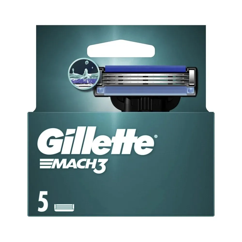 Mach3 Barberblade 5 stk.