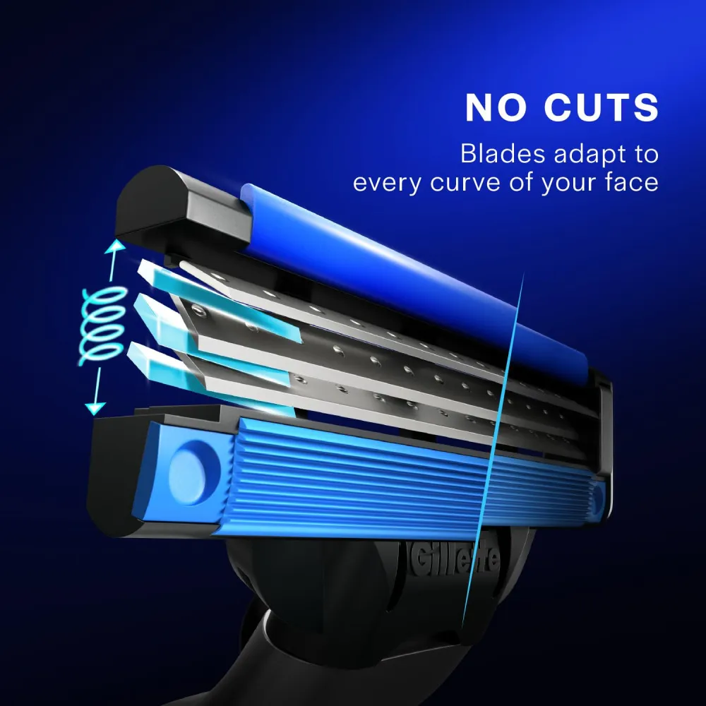 Mach3 Barberblade 8 stk