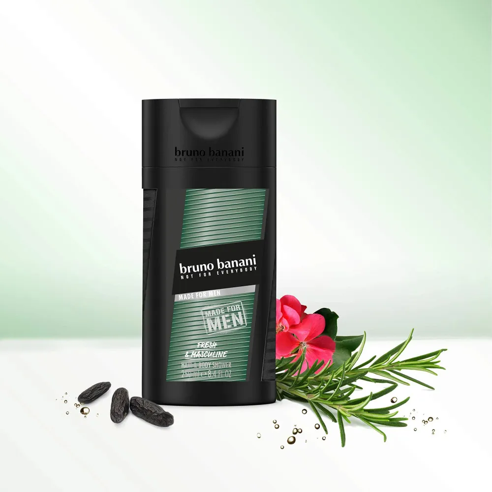 Made for Men brusegel til krop og hår til mænd 250 ml