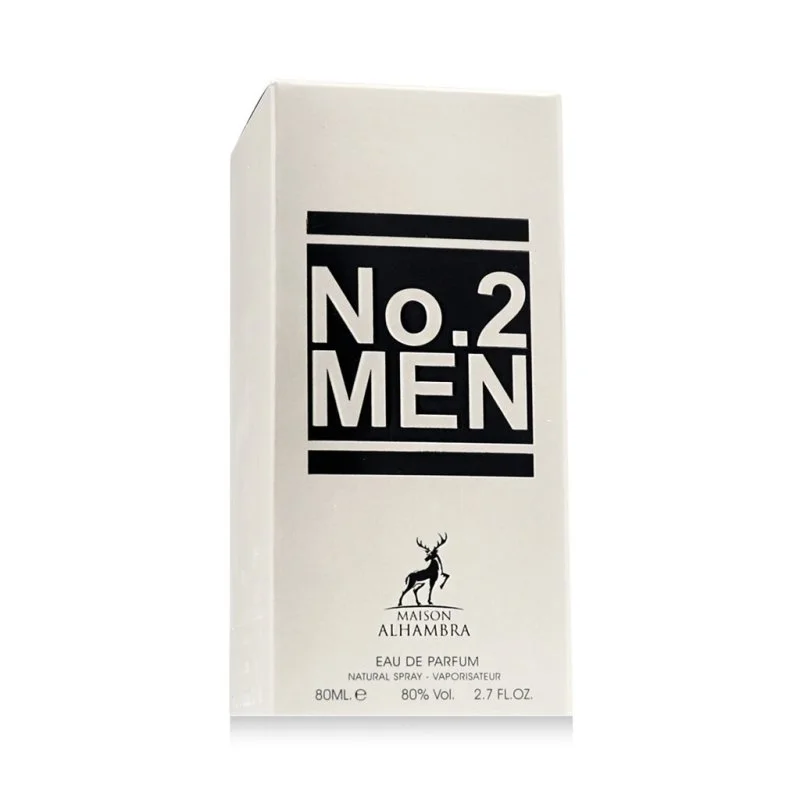 No. 2 MEN Eau de Parfum til mænd 80 ml