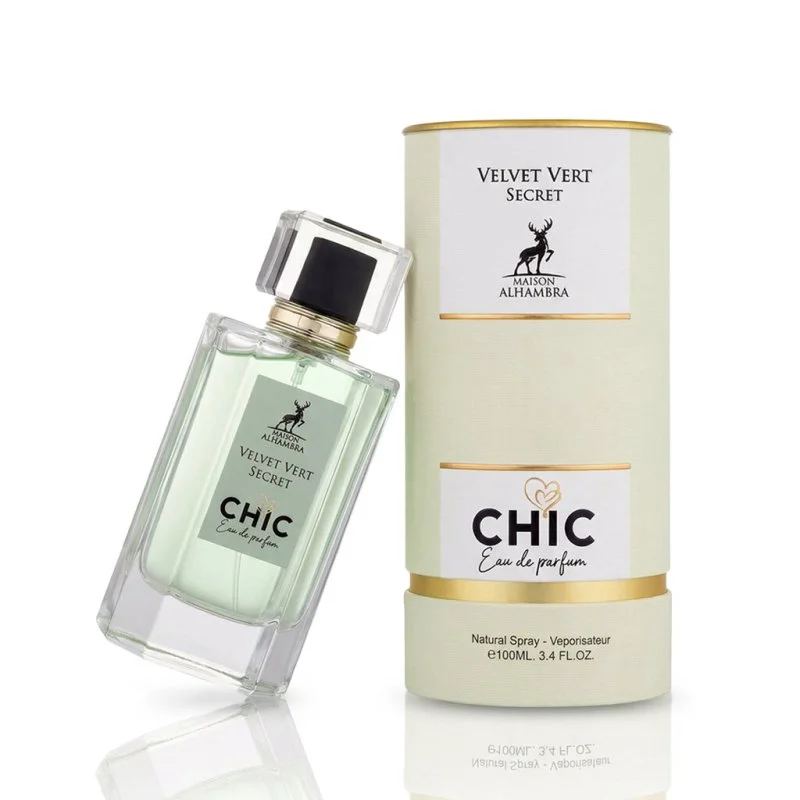 Velvet Vert Secret Chic Eau de Parfum til kvinder 100 ml