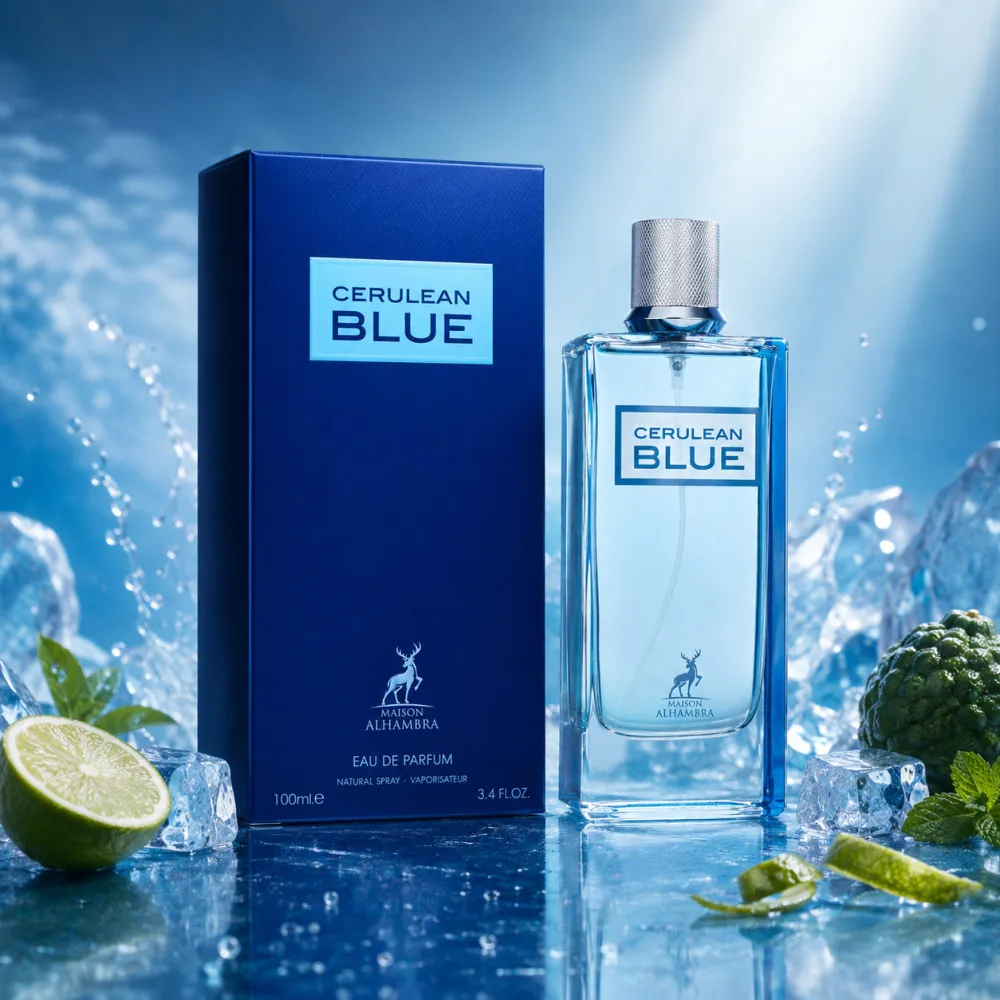 Cerulean Blue parfumeret vand til mænd 100 ml