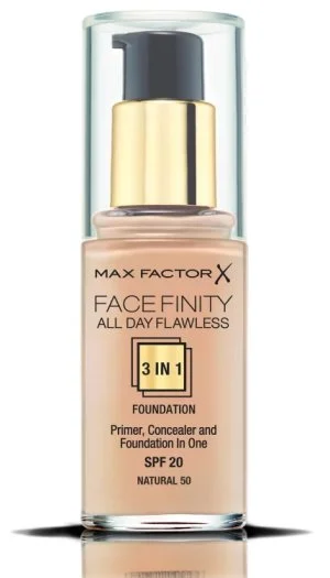 Max Factor Facefinity 3-i-1 Foundation - 50 Natural