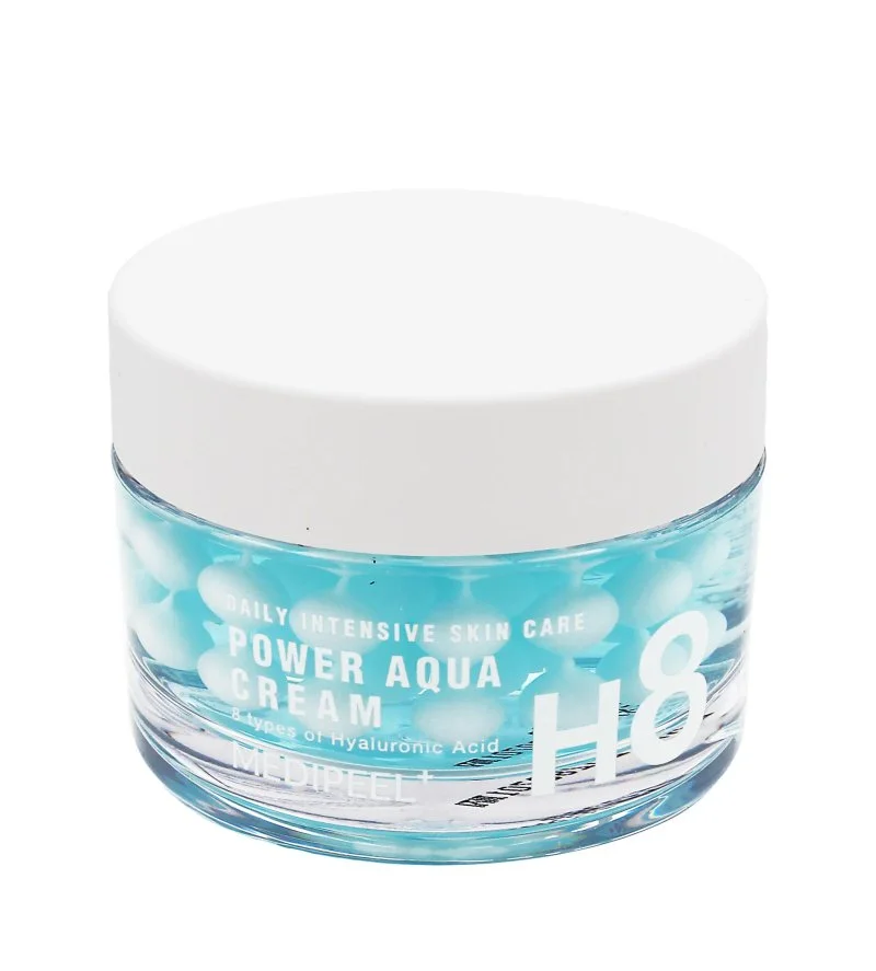 Power Aqua Cream fugtighedscreme med hyaluronsyrekapsler 50 ml