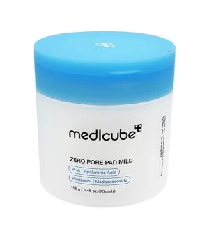 Medicube Zero Pore Pad Mild eksfolierende ansigtspads til sensitiv hud 70 stk