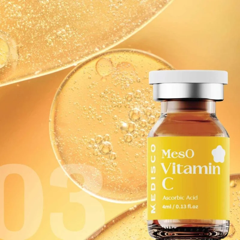 Meso Vitamin C-serum til microneedling-mesoterapisystem 5 x 5 x 4 ml
