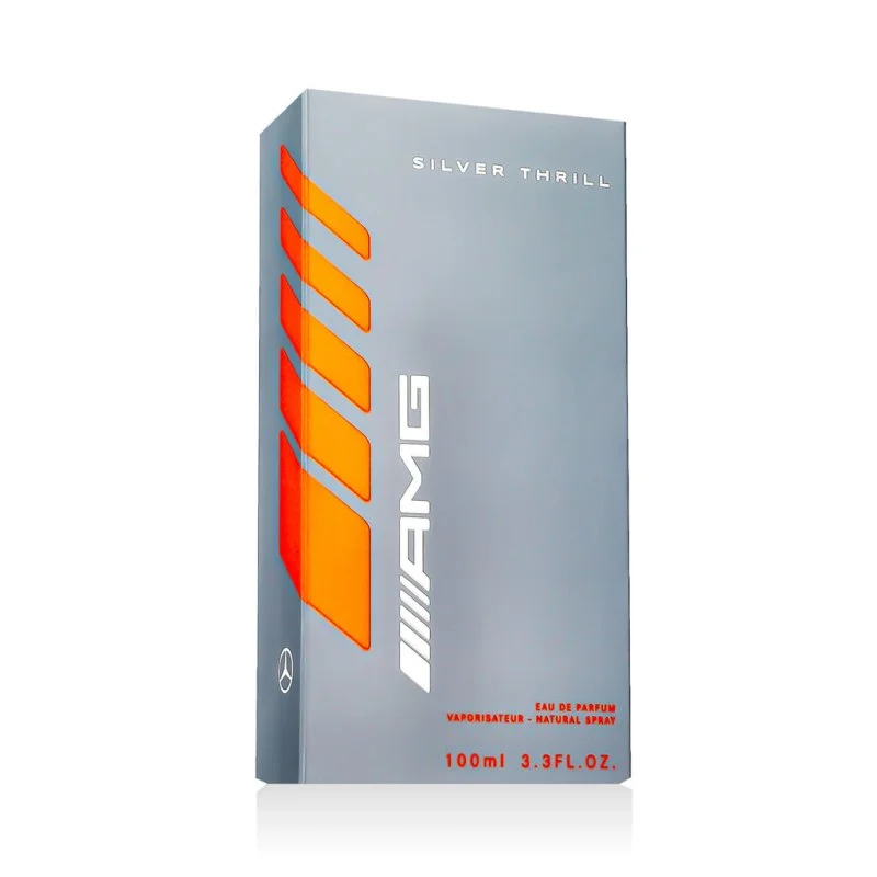 AMG Silver Thrill genopfyldelig Eau de Parfum til mænd 100 ml