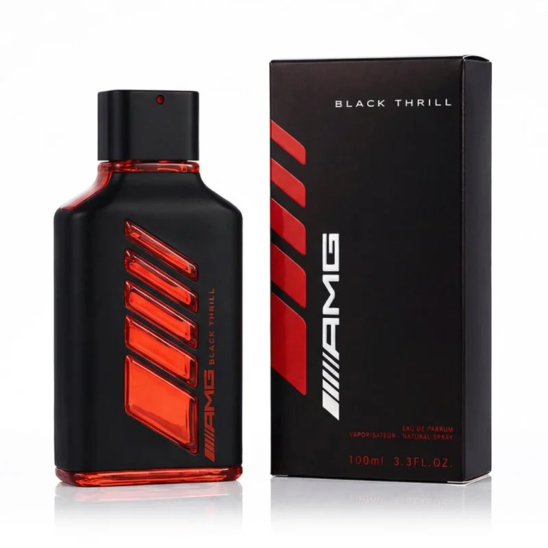 AMG Black Thrill genopfyldelig Eau de Parfum til mænd 100 ml