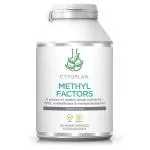 Cytoplan METHYL FACTORS - B1 Betain B2 B6 B6 Folinsyre (L-Methylfolat) Vitamin B12 og Zink, 60 kapsler