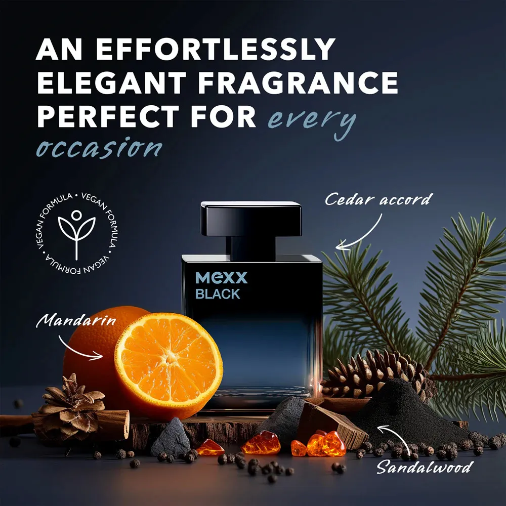 Black Man eau de parfum til mænd 50 ml