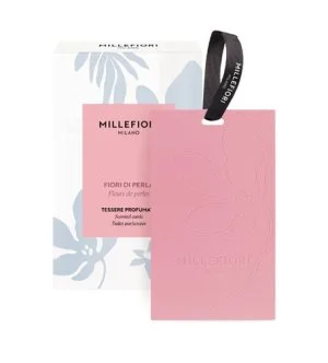 Millefiori Fiori di Perla duftkort 3 stk.