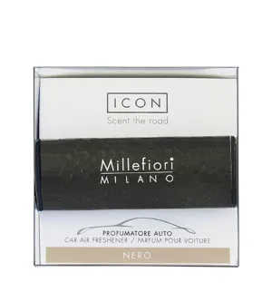 Millefiori Icon Metal Nero duft til bilen