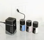 Moveo Mini kompakt duftdiffuser sort Millefiori Moveo Mini kompaktní vonný difuzér černý