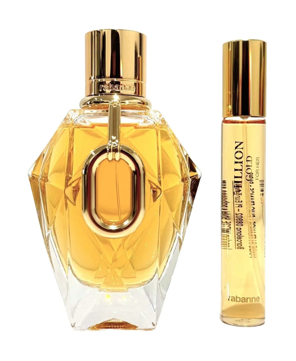 Million Gold For Her 90 ml + EDP Eau de Parfum til kvinder 20 ml