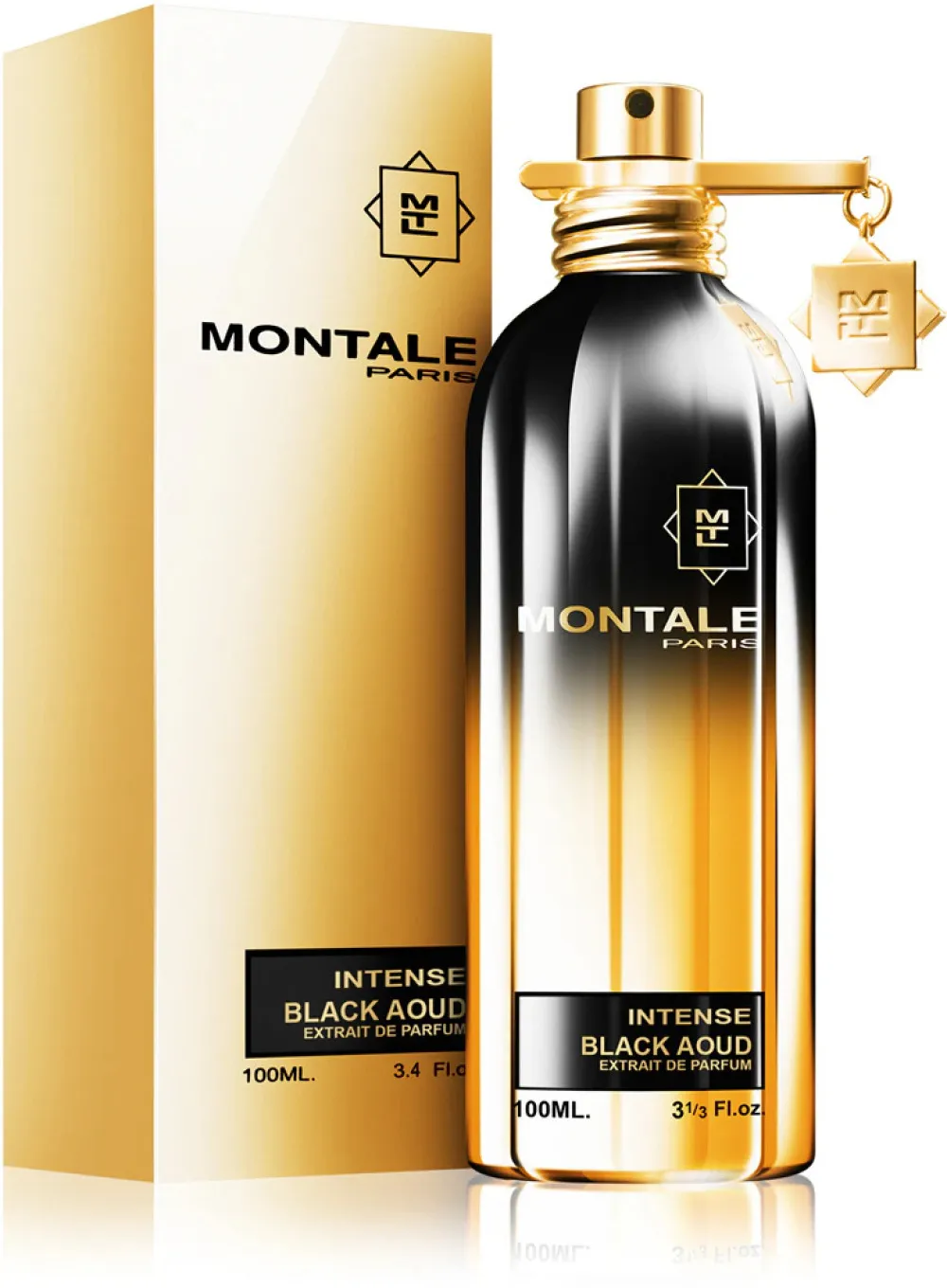 Intense Black Aoud parfumeret vand unisex 100 ml