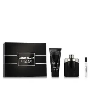 Montblanc Legend for Men EDT 100 ml + EDT MINI 7,5 ml + SG til krop og hår 100 ml M