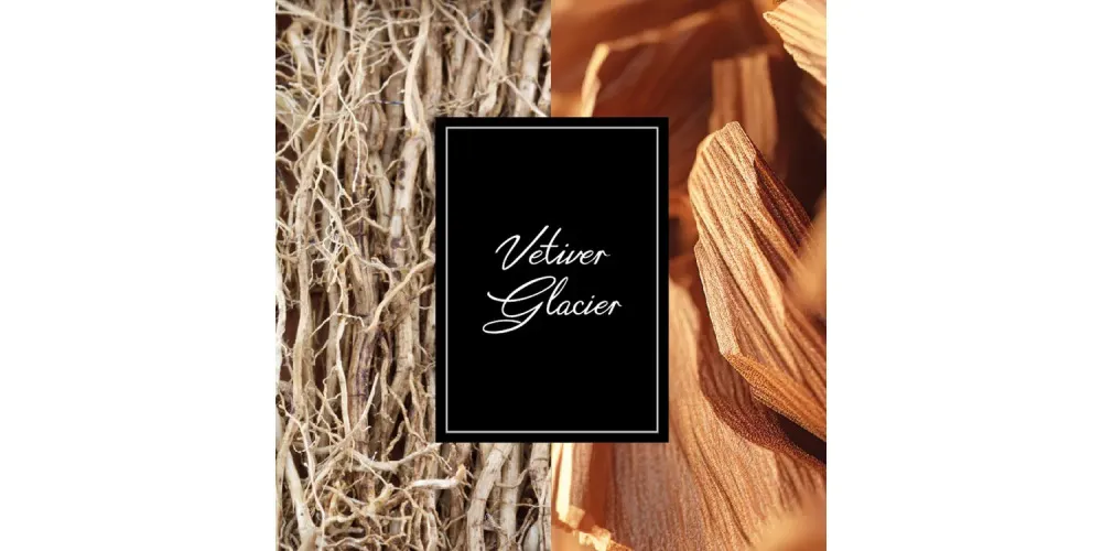 Vetiver Glacier parfumeret vand til mænd 125 ml