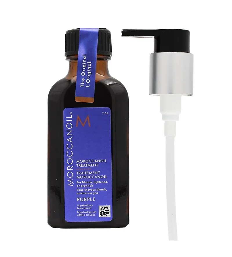 Treatment Purple hårolie til blondt, lysnet eller sølvfarvet hår 50 ml