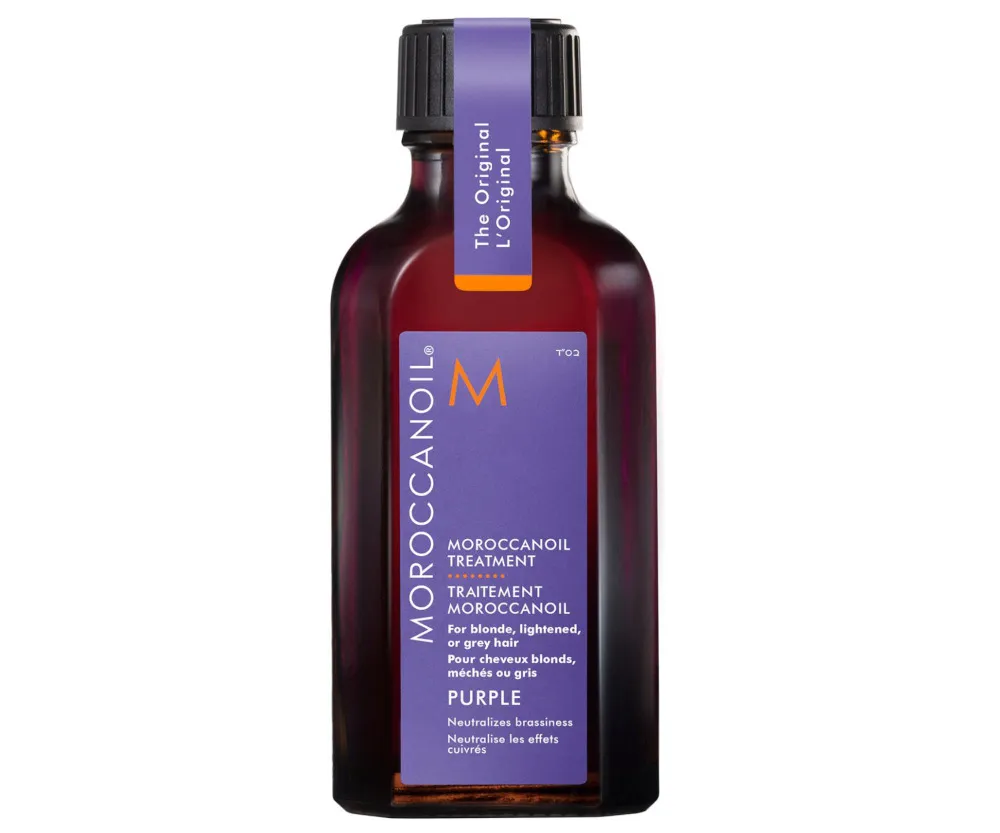 Treatment Purple hårolie til blondt, lysnet eller sølvfarvet hår 50 ml