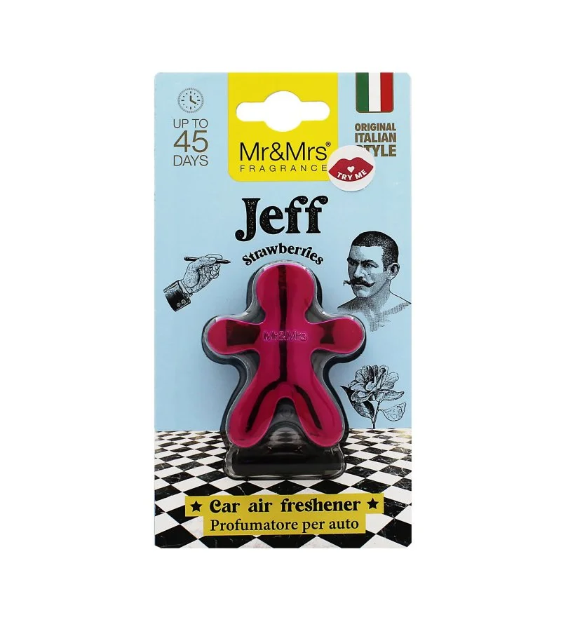Jeff Chrome Strawberries billuftfrisker fuchsia