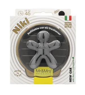 Mr&Mrs Fragrance Niki Titanium Krom New Car bilduft