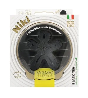 Mr&Mrs Fragrance Niki Black Leather Black Tea duft til bilen