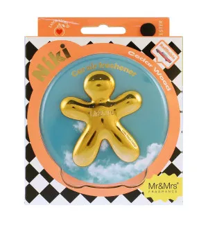 Mr&Mrs Fragrance Niki Cedar Wood Duft til bilen