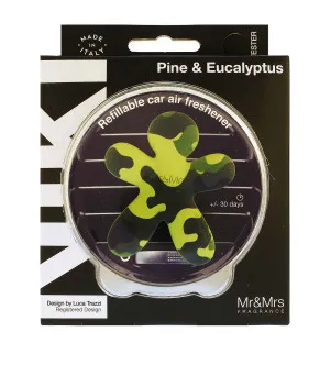 Mr&Mrs Fragrance Niki Pine & Eucalyptus Duft til bilen