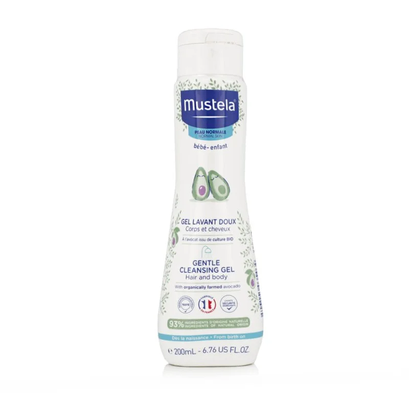 Bébé Mild rensende hår- og kropsgel 200 ml
