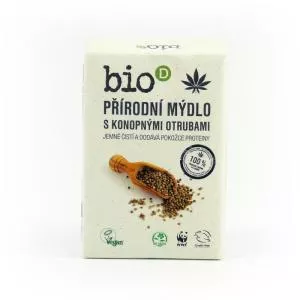Bio-D Sæbe med hampeklid (95 g)