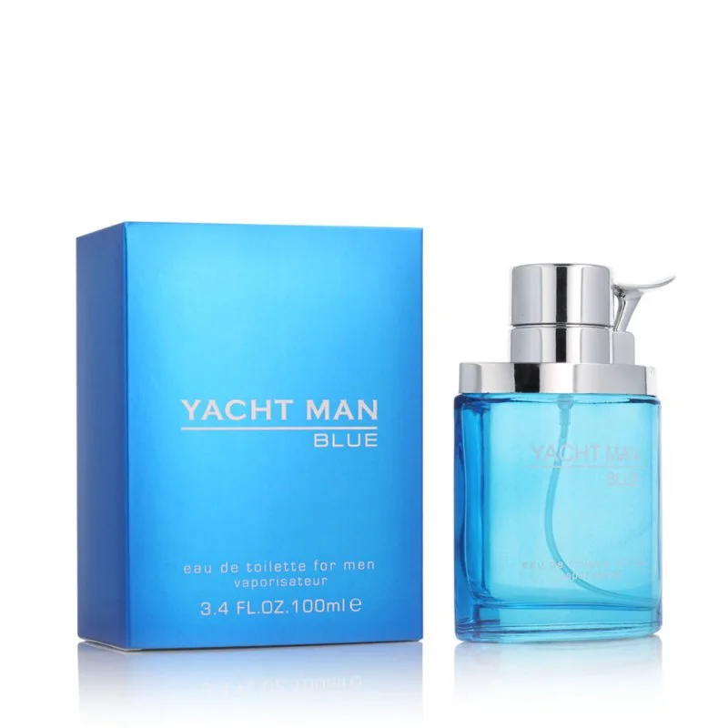 Yacht Man Blue Eau de Toilette til mænd 100 ml