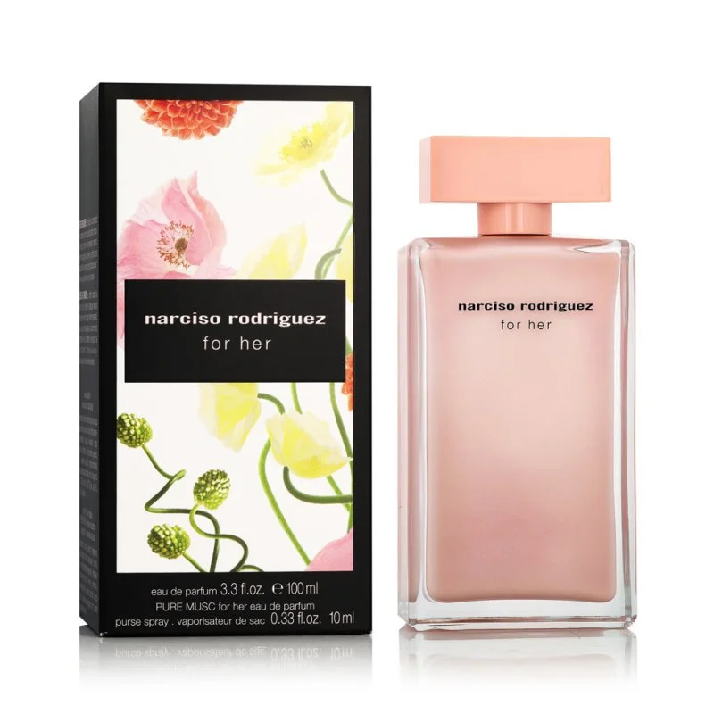For Her 100 ml + EDP MINI Pure Musc Eau de Parfum til kvinder 10 ml