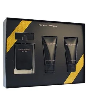 Narciso Rodriguez For Her gavesæt 50 ml + bodylotion 50 ml + brusegel eau de toilette til kvinder