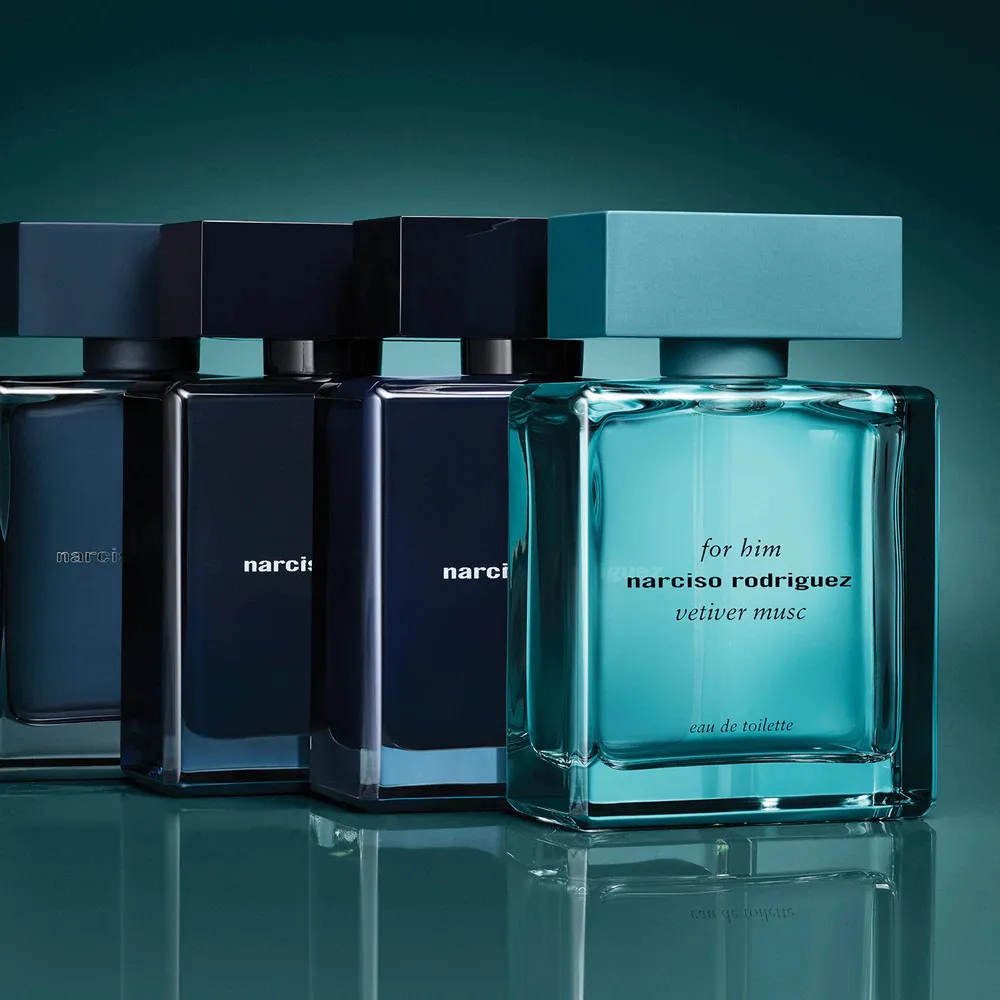 For Him Bleu Noir Eau de Parfum til mænd 100 ml