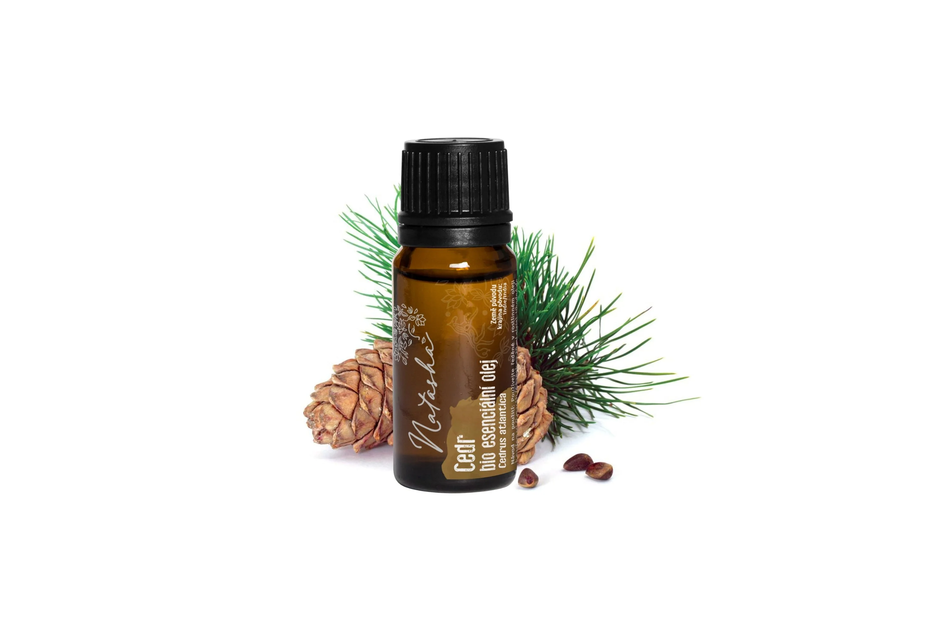 Natasha Æterisk olie BIO (10 ml) - Cedertræ