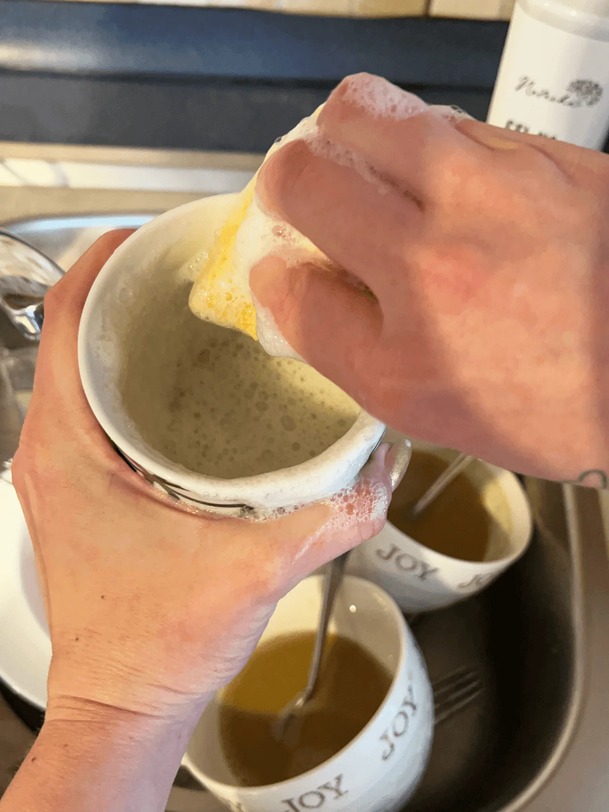 Natasha Opvaskegel af kastanjer med citrongræs 500 ml - bekæmper fedt, skånsom mod huden