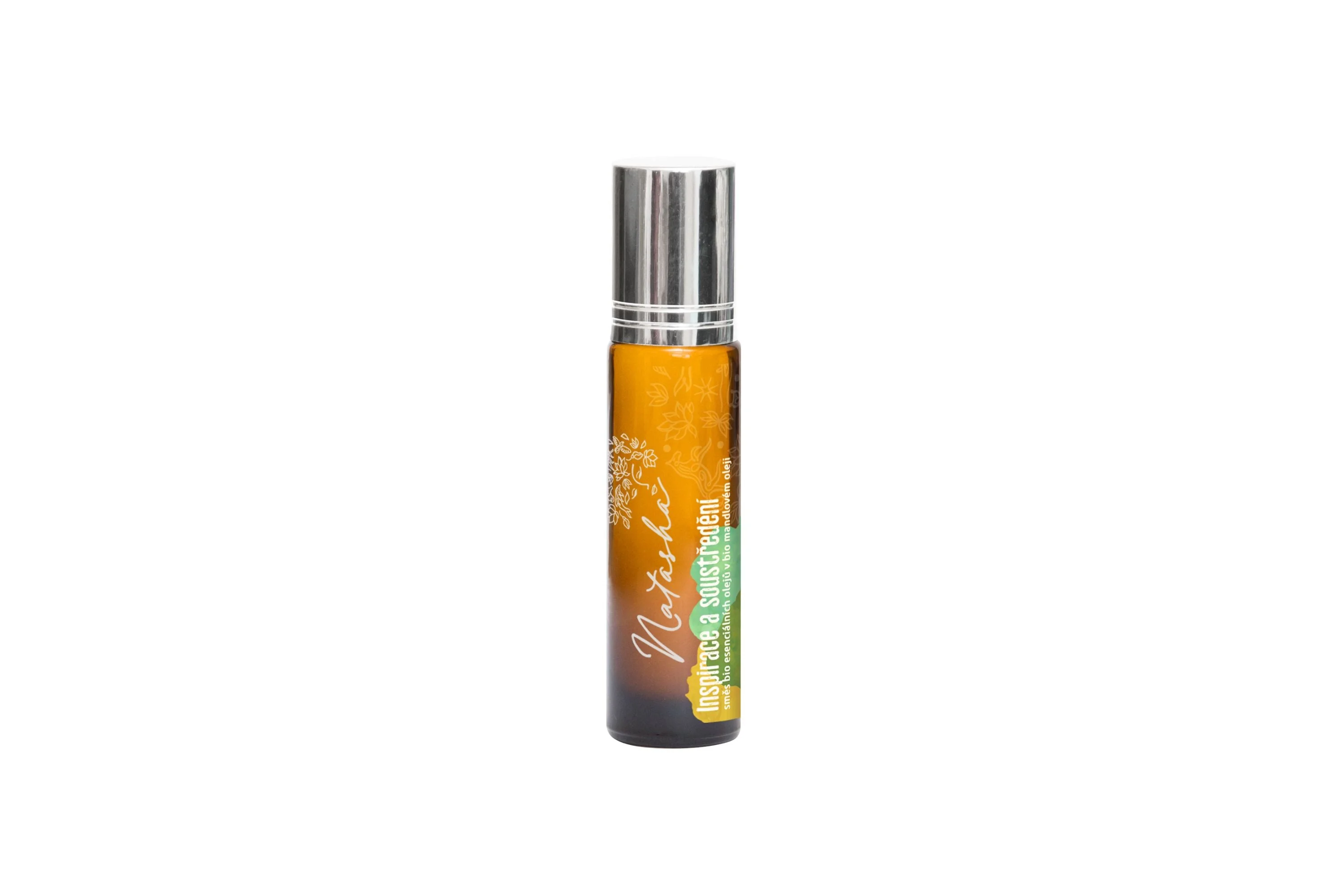 Natasha Roll-on æterisk olieblanding - Inspiration og koncentration (10 ml) - skærper sindet og reducerer stress