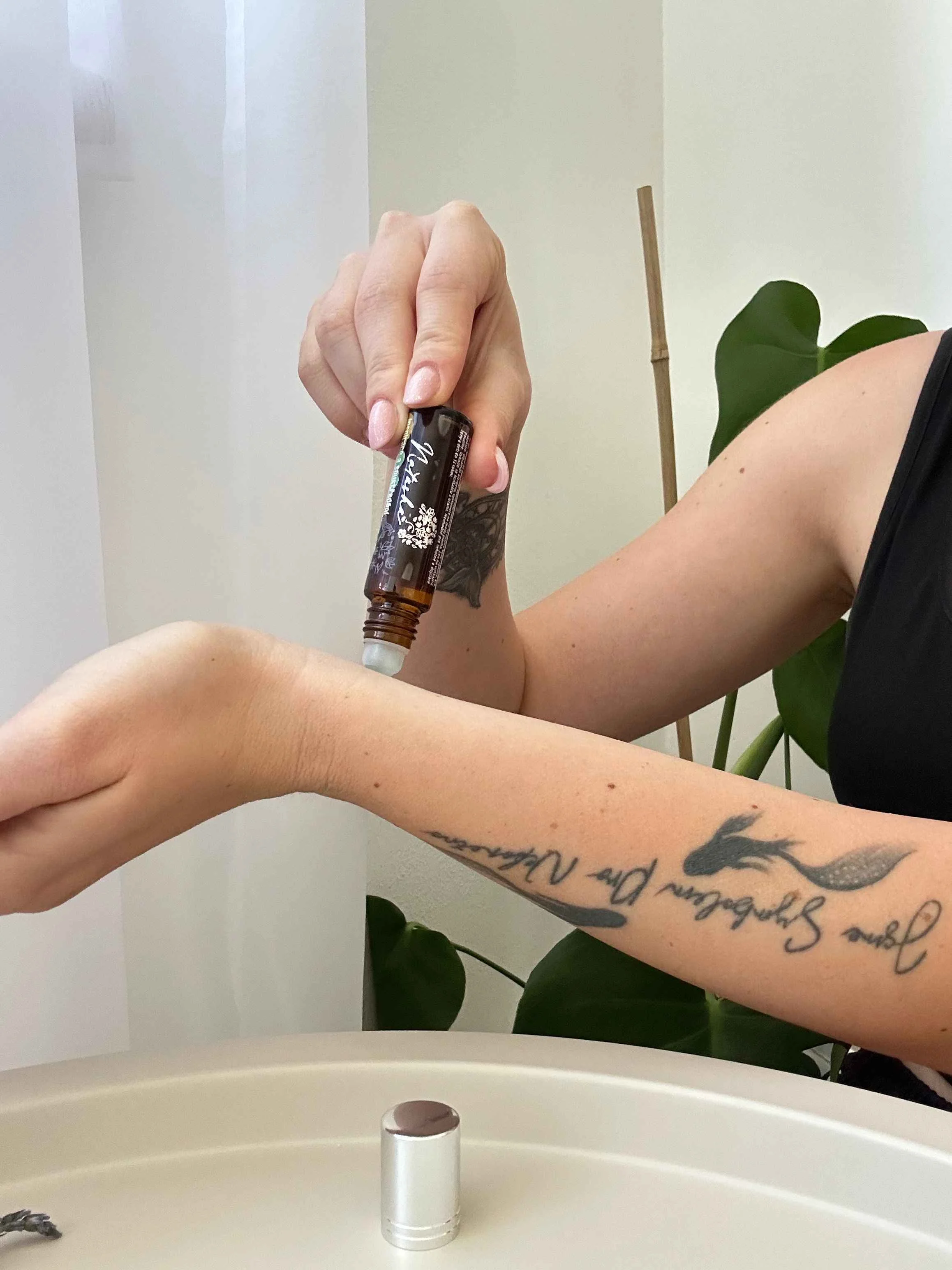 Natasha Roll-on æterisk olieblanding - Inspiration og koncentration (10 ml) - skærper sindet og reducerer stress