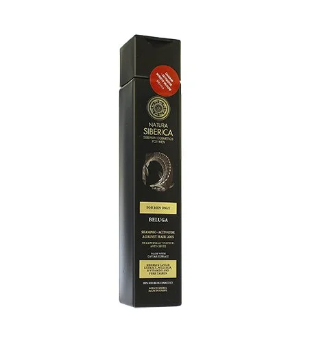 For Men Only Beluga shampoo mod tyndere hår og hårtab til mænd 250 ml