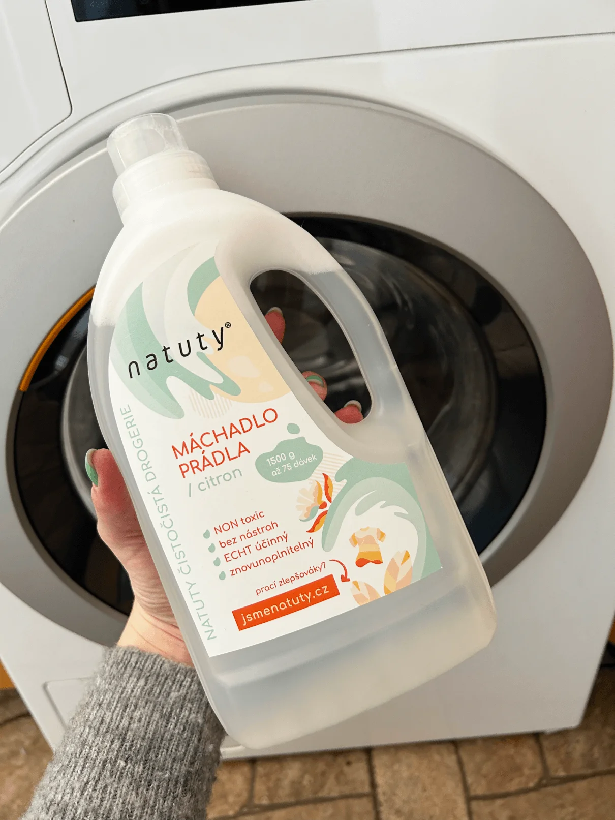 Natuty Skyllemiddel med duft af citron 1 l