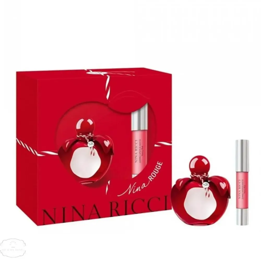 Nina Rouge EDT 50 ml + læbestift i blyant 75 ml W 1 ks