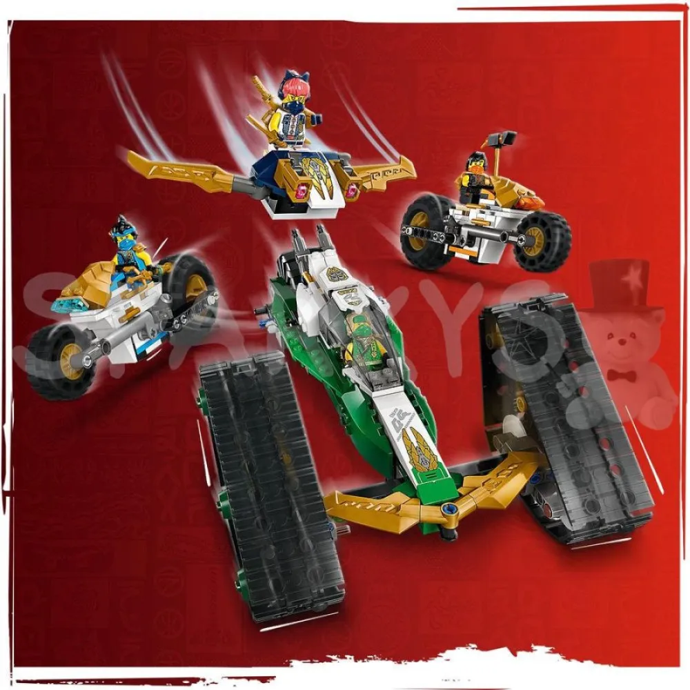 NINJAGO® 71820 Ninjahold og kombokøretøj